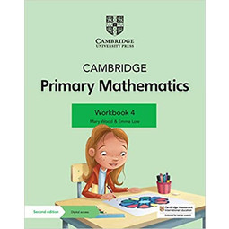 NEW Cambridge Primary Mathematics Workbook 4 with Digital Access (1 Year)